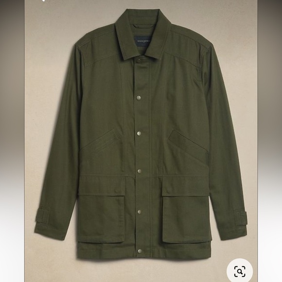 Green Utility field jacket - Picture 1 of 5